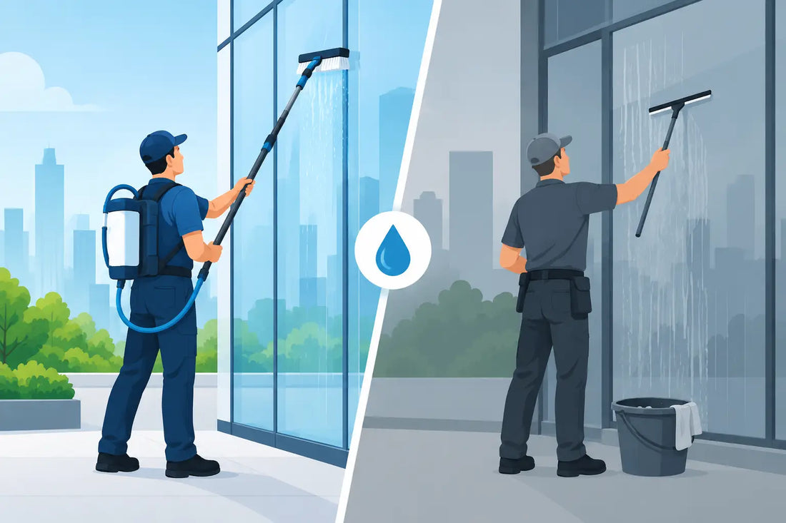 Pure Water Cleaning Versus Traditional Methods