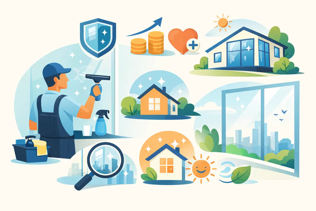 7 benefits of regular window cleaning