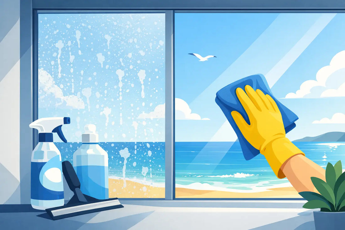 How to Remove Salt Spray From Windows Safely