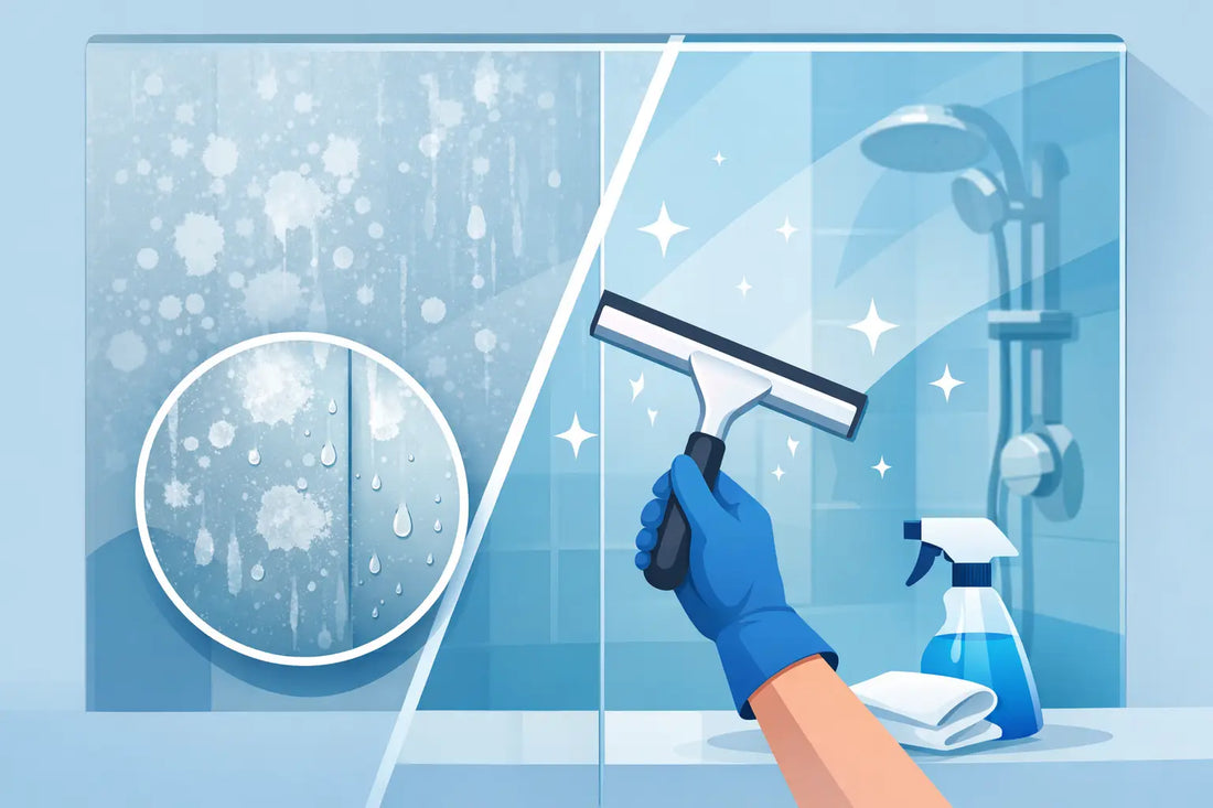 How to Remove Hardwater Stains From Glass