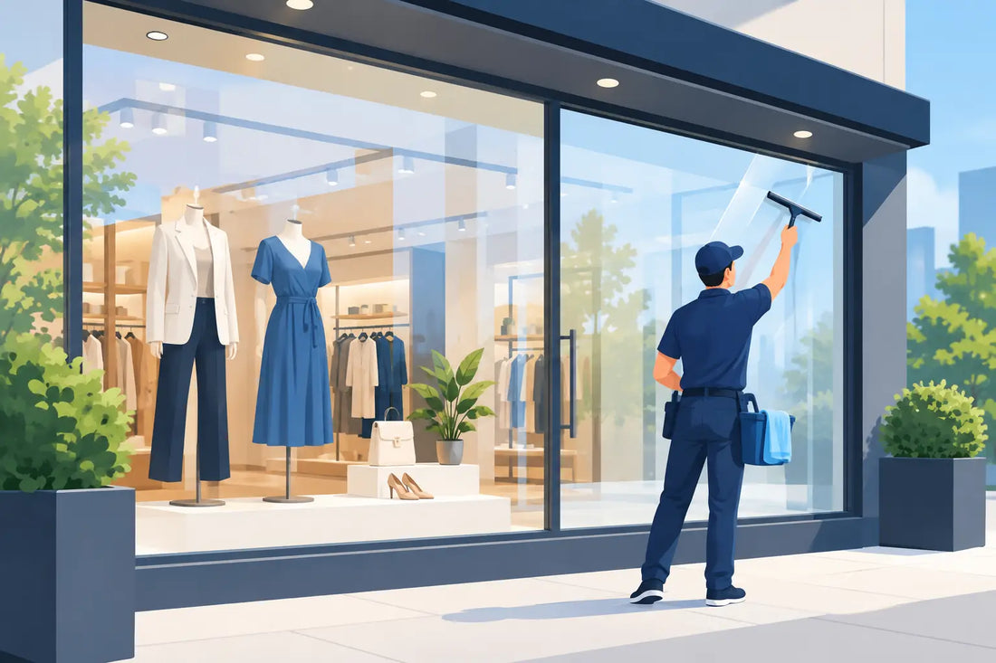 Showroom Window Cleaning That Supports Sales