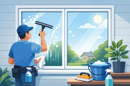 How to Clean Residential Windows Properly