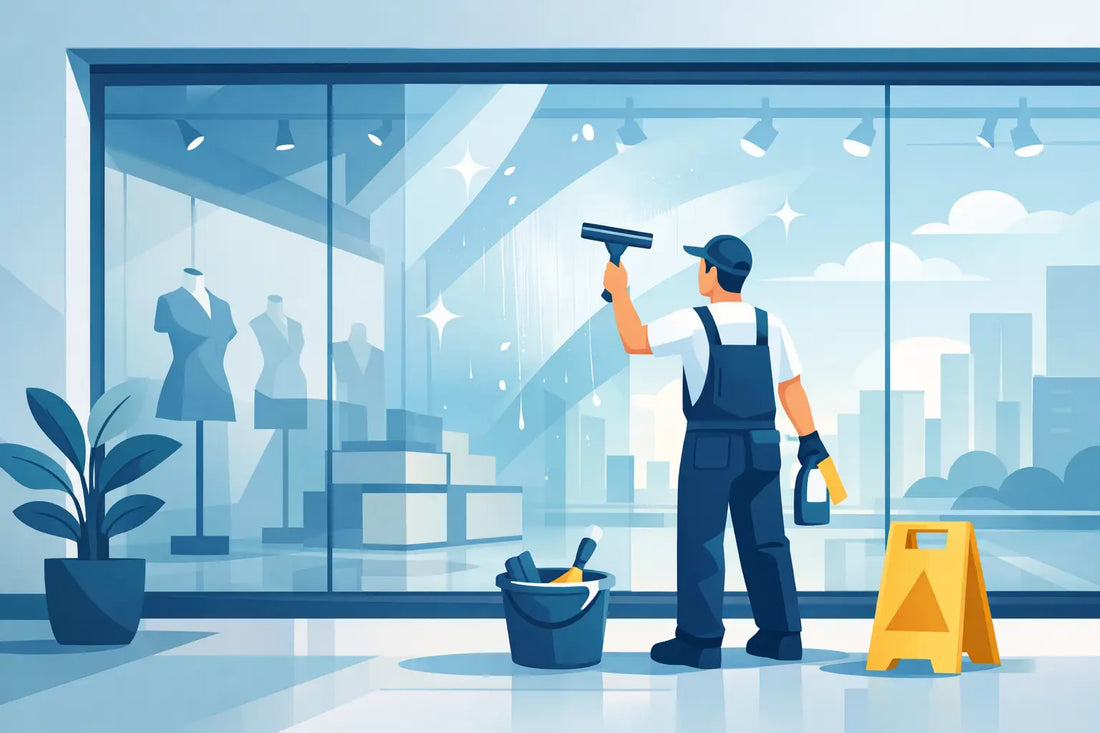 Shopfront Glass Maintenance Guide for Clear Displays