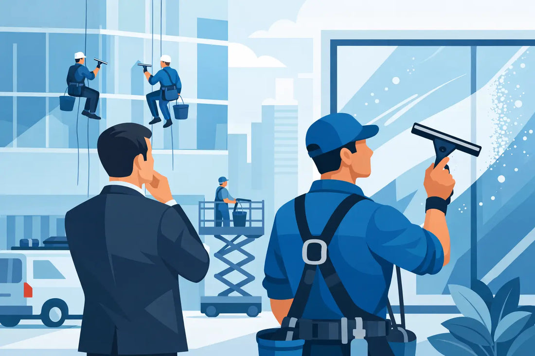 Choosing a Commercial Window Cleaning Company