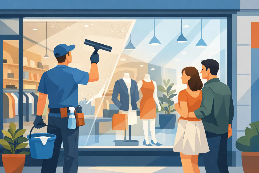 Retail Storefront Window Cleaning That Brings Customers In