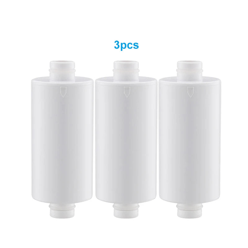 Wheelton Shower Filter Replacement Cartridges -(3 pack) Chlorine & Heavy Metal Reduction