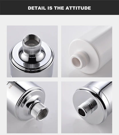 Wheelton Shower Filter Replacement Cartridges -(3 pack) Chlorine & Heavy Metal Reduction