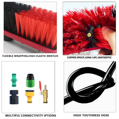 36ft Water Fed Window Cleaning System- Professional Exterior Cleaning Kit