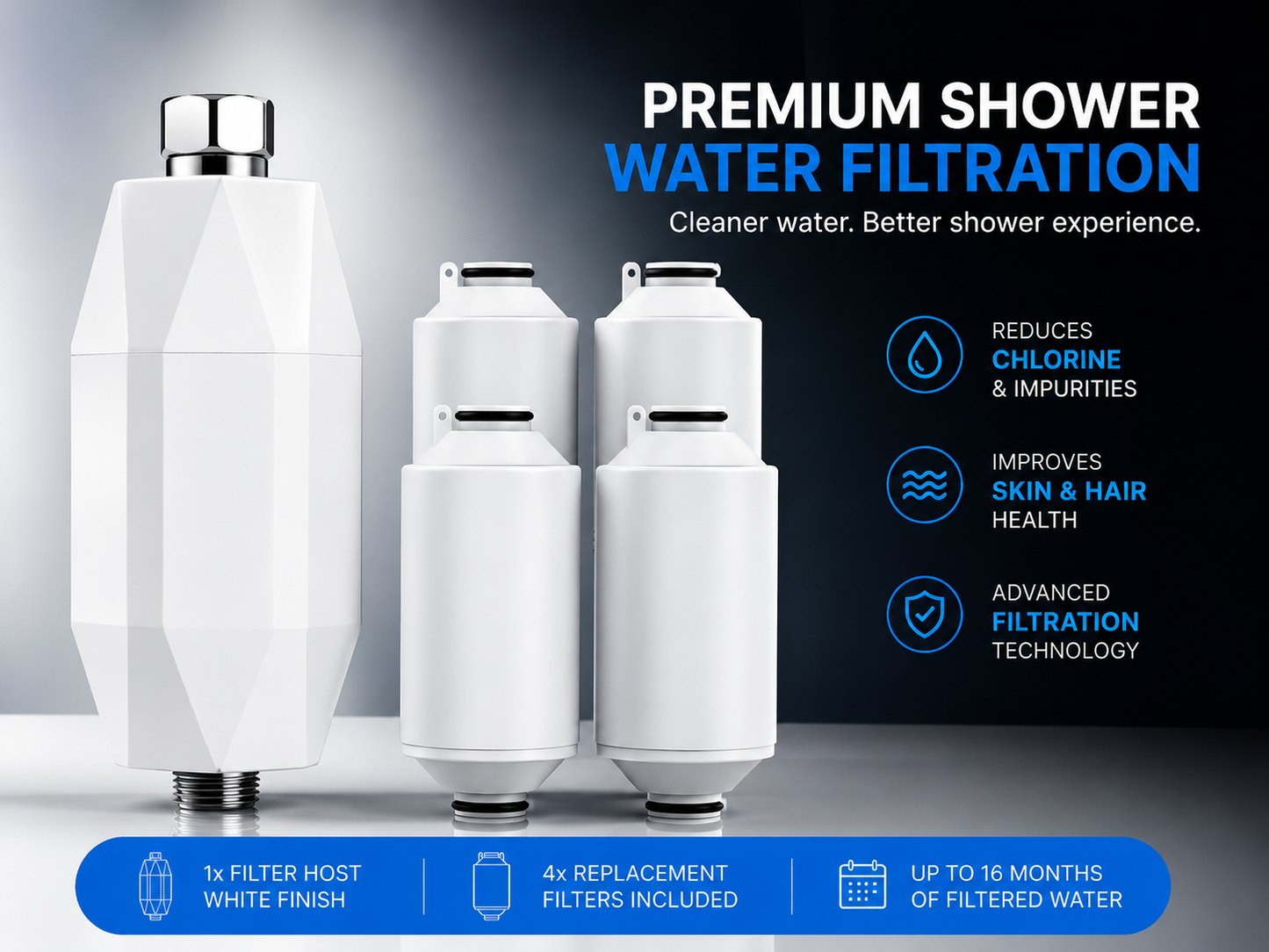 Invision AquaShield™ Premium Shower Water System