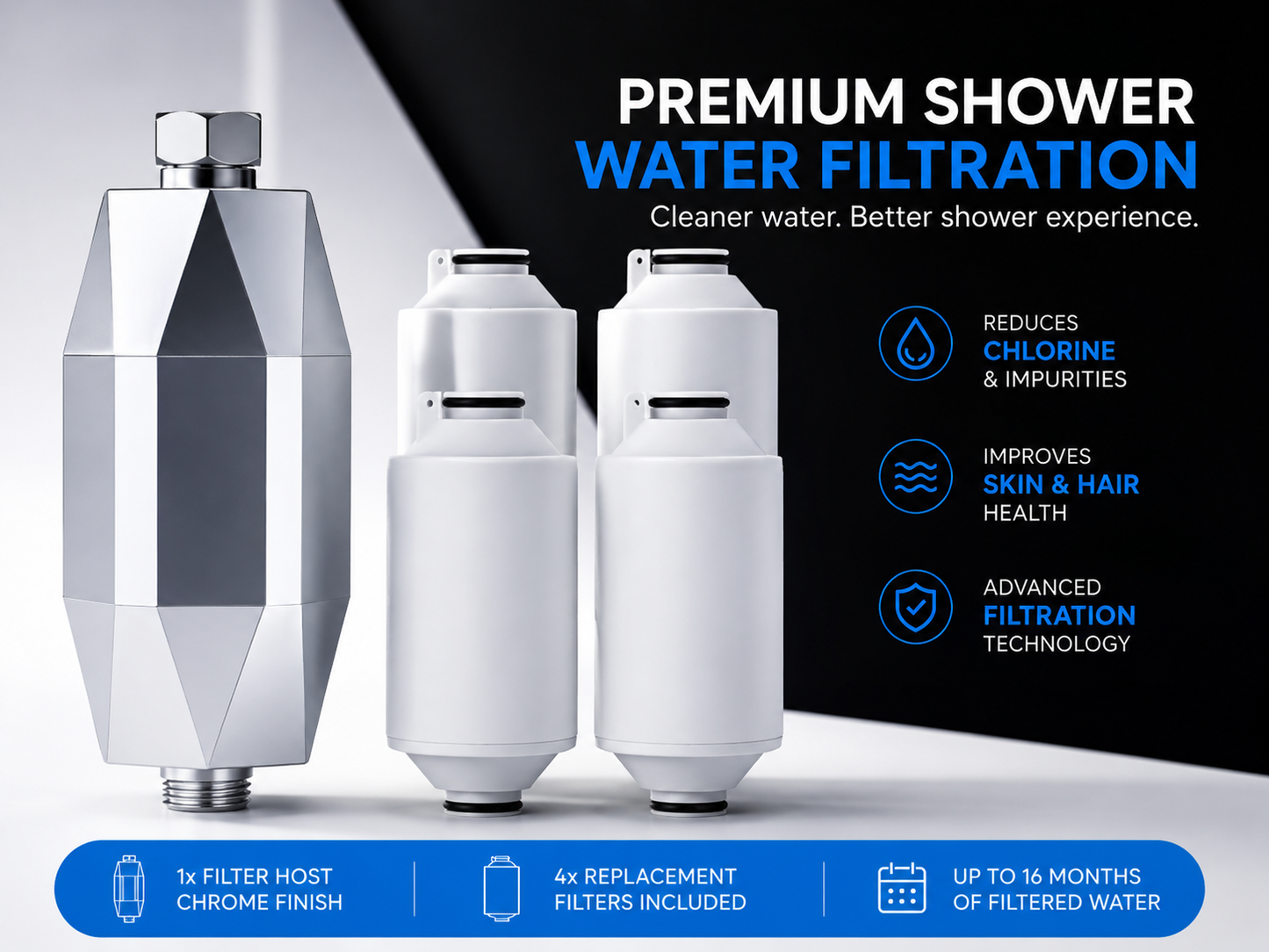 Invision AquaShield™ Premium Shower Water System